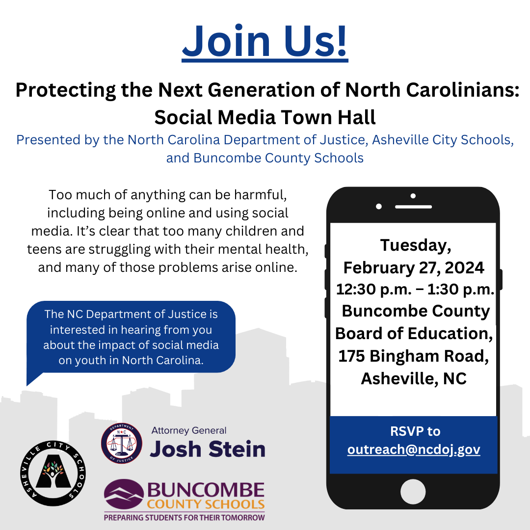 Social Media Town Hall Protecting the Next Generation of North